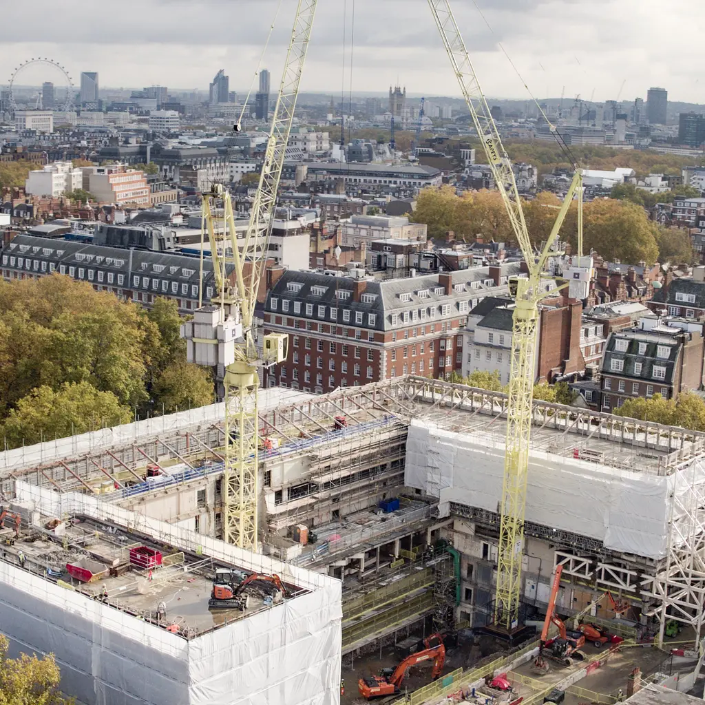 Demolition, cut and carve, façade retention